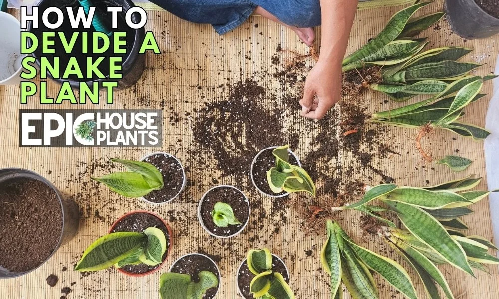 How to Divide A Snake Plant